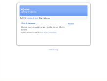 Tablet Screenshot of adjocom.bling.fr