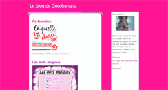 Desktop Screenshot of cocobanana.bling.fr
