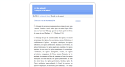 Desktop Screenshot of cri-de-minuit.bling.fr