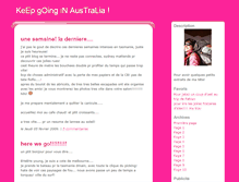 Tablet Screenshot of keepgoing.bling.fr