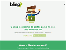 Tablet Screenshot of bling.com.br